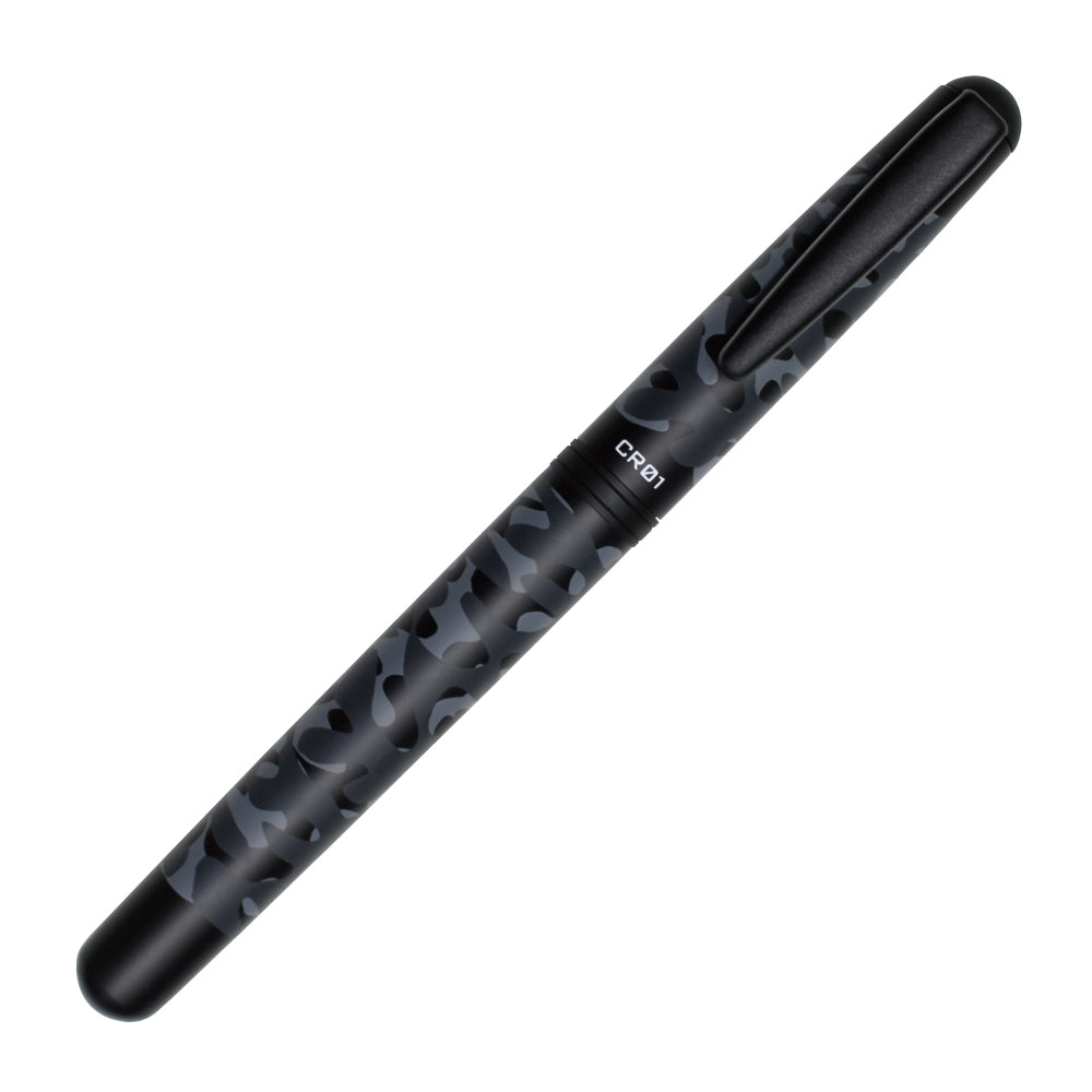 OHTO CR01 Ceramic Rollerball Pen 0.5mm Camouflage Black Made in Japan CApped