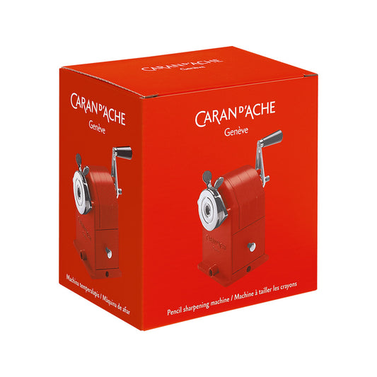 Caran d'Ache Pencil Sharpener - Sharpening Machine Red Box