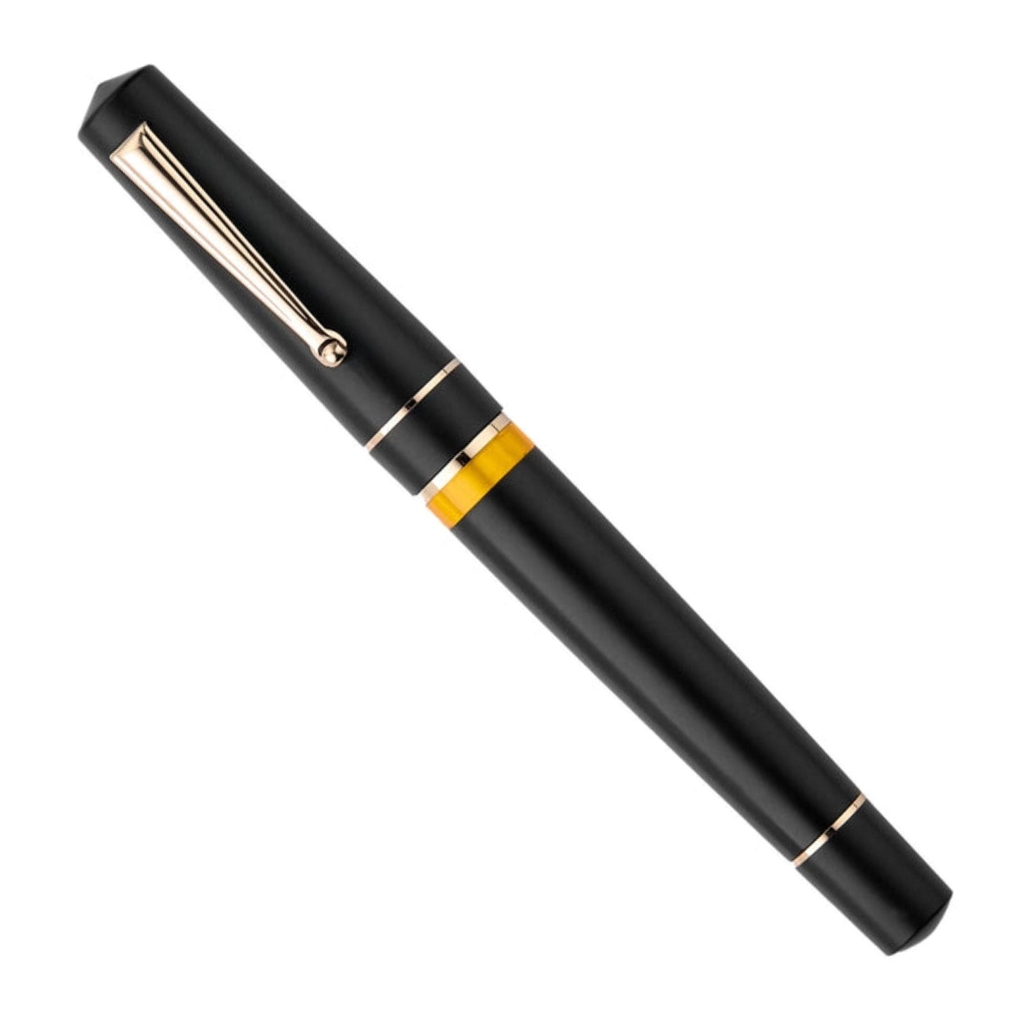 Delta Duna Fountain Pen - Matte Black - Made in Italy capped