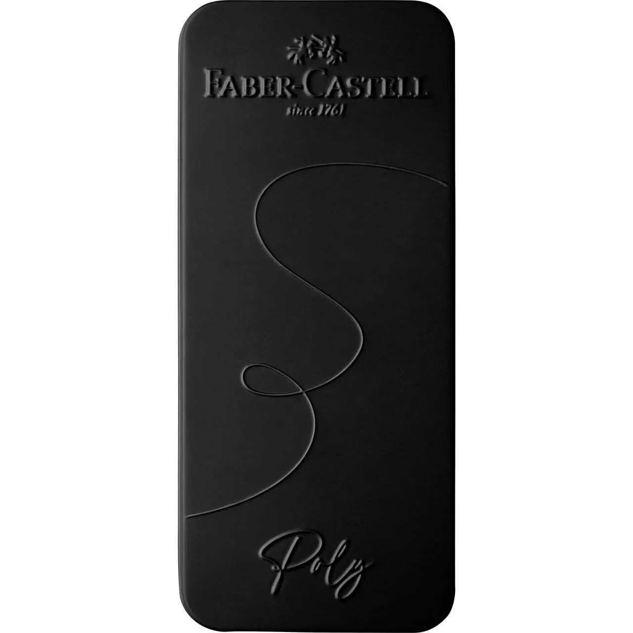 Faber-Castell Poly Ball Pen and Fountain Pen Gift Set - Black