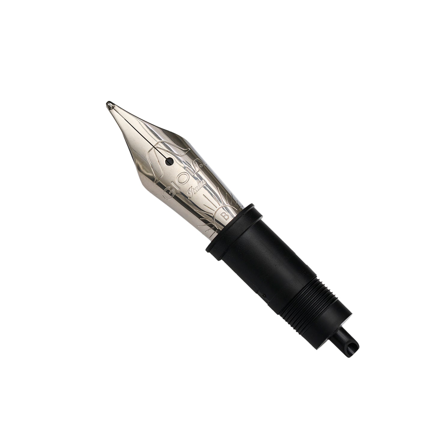 Gioia Steel Fountain Pen Nib Unit - Rhodium Plated