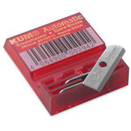 KUM Pencil Sharpener Replacement Blades Long Sharp Point 530A Made in Germany