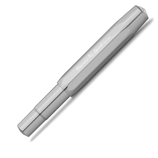Kaweco AL Sport Fountain Pen - Raw Aluminum capped