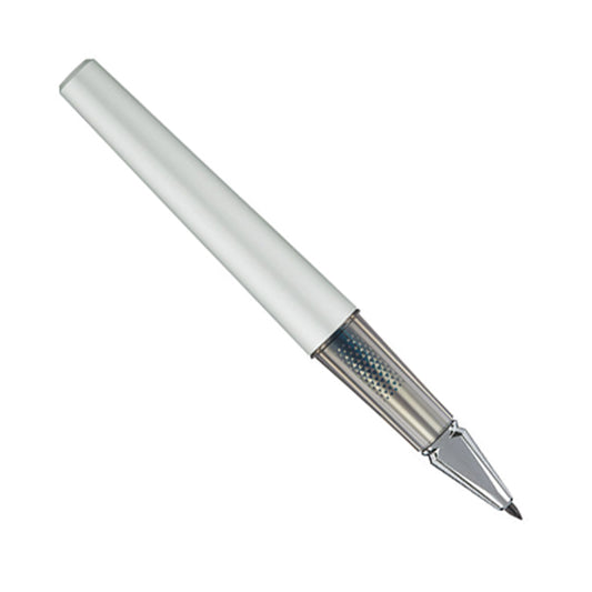 Kokuyo WP Finewriter Pen - Silver - Made in Japan uncapped