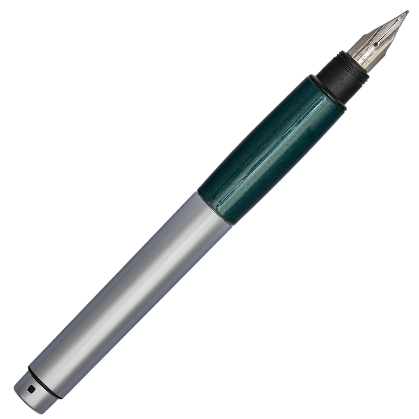 LAMY Z90 Accent Grip Section - Drift Green - Made in Germany on accent aluminum fountain pen