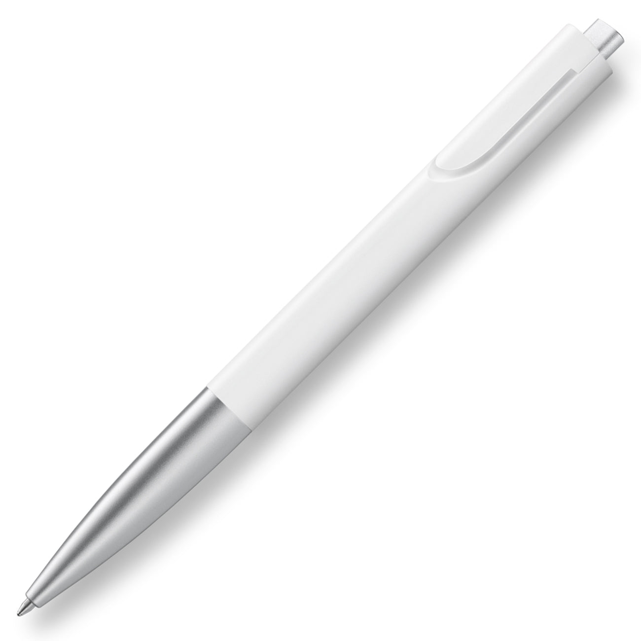 Lamy Noto Ballpoint pen in Silver White by Naoto Fukasawa