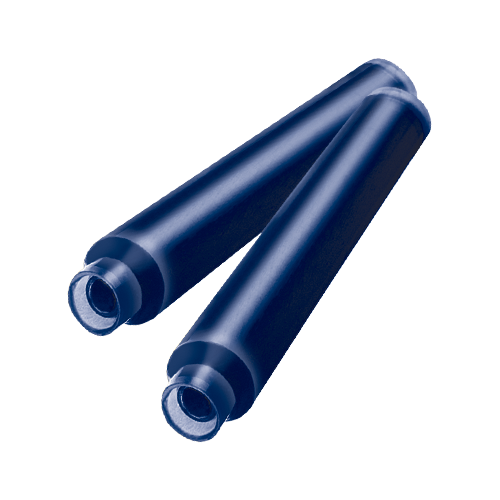 Pelikan 4001 Fountain Pen Ink - 6 Short Ink Cartridges - Blue Black - Made in Germany
