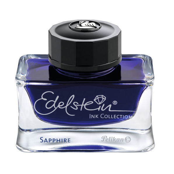 Pelikan Edelstein Fountain Pen Ink - 50 ml Bottle - Sapphire - Made in Germany