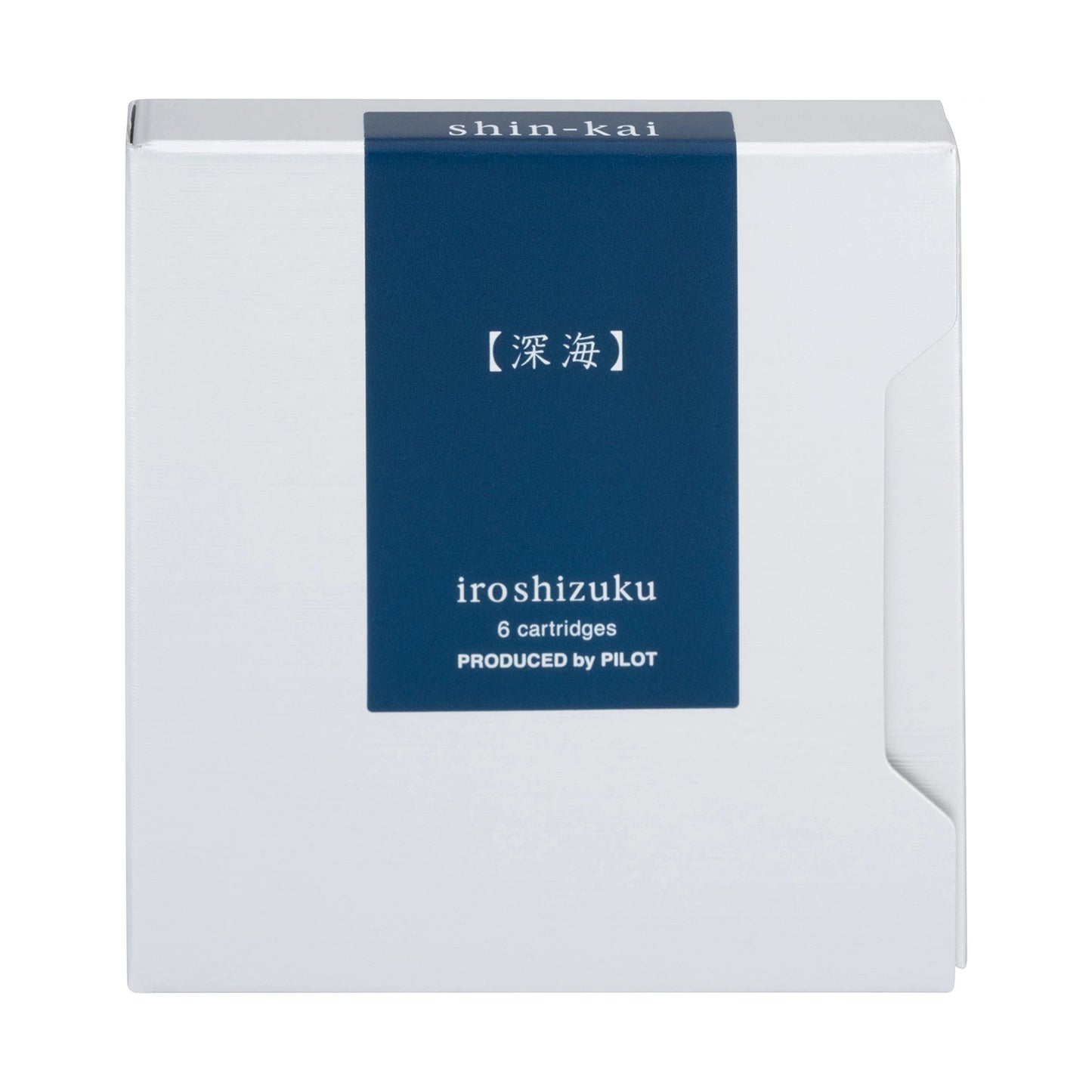 Pilot Iroshizuku Fountain Pen Ink Cartridges - Shin-kai (Deep Sea) Box