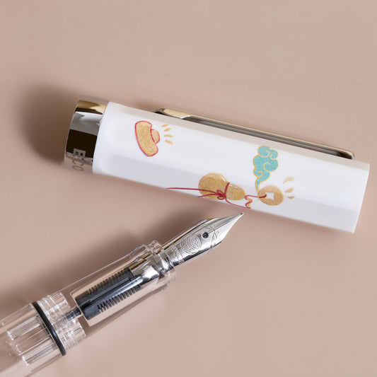 TWSBI Eco Fountain Pen - TWSBI Eco Fountain Pen - Year of The Horse - Piston Filler - Demonstrator - Made in Taiwan nib detail