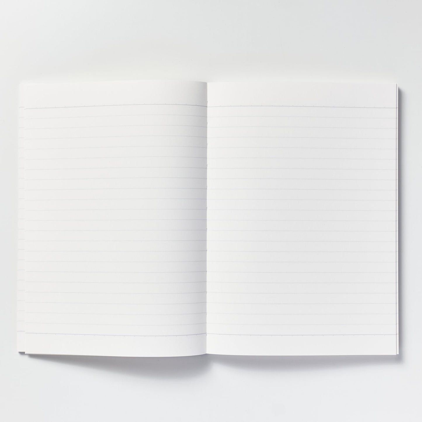 Nakabyashi Yu-Sari Soft Cover Notebook - B5 - 8mm Rule Fountain Pen Notebook Made in Japan open