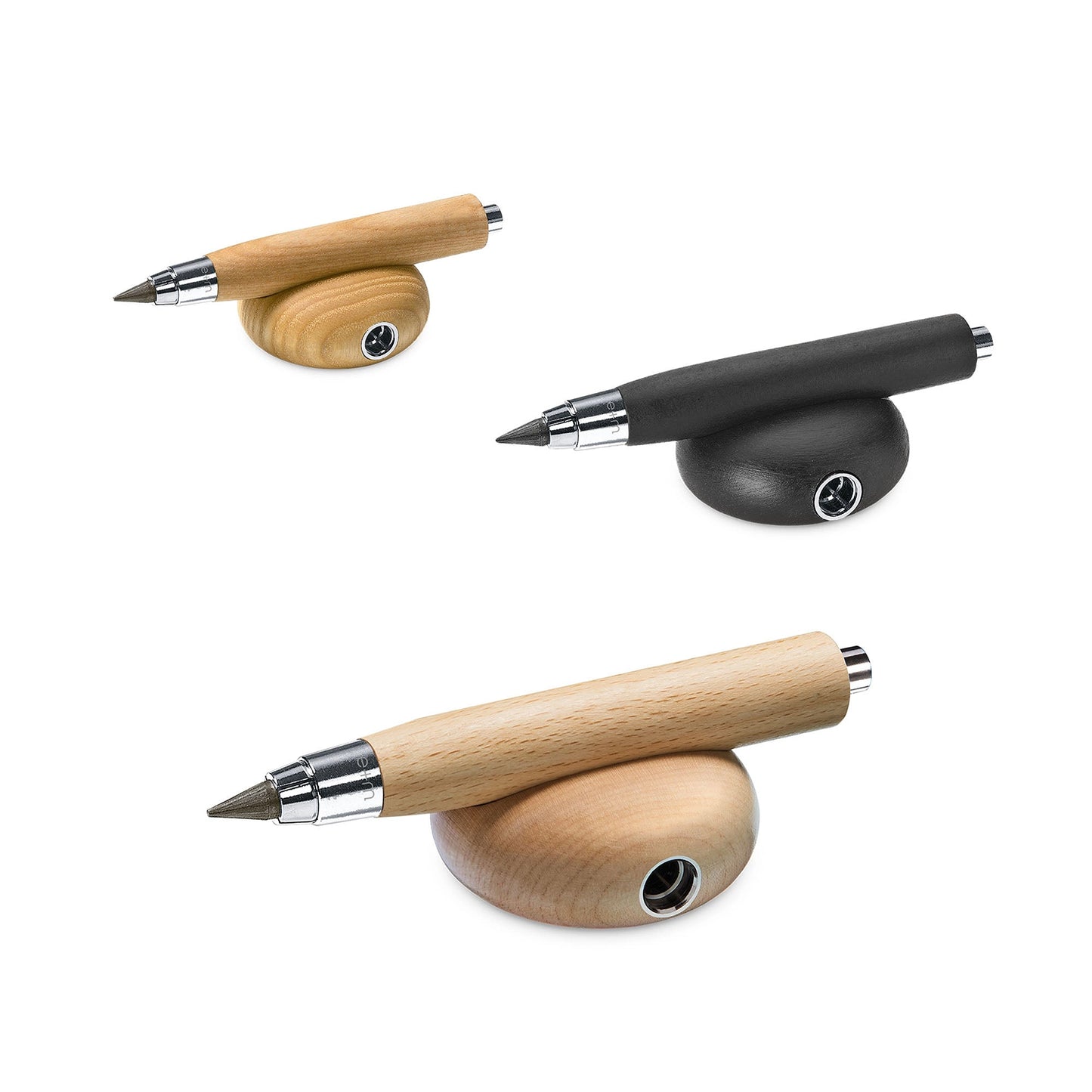 Workman Clutch Pencil 5.5mm Set With Round Disc Sharpener - assorted