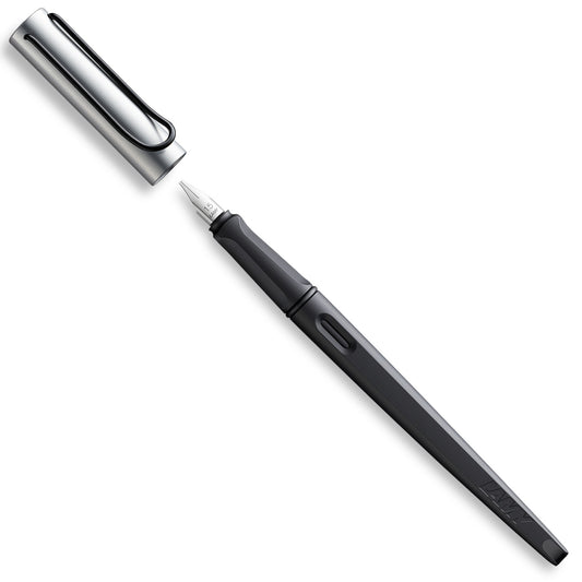 LAMY Joy Calligraphy Fountain Pen - Black - Aluminum Cap - 1.1 mm Made in Germany