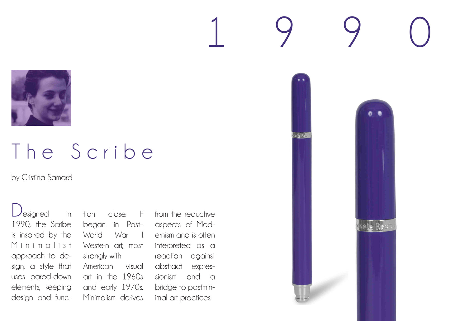 Recife Riviera Marble Scribe Rollerball Pen History