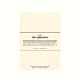 Postalco Snap Pad Notepad A5 - Refill - Fountain Pen Friendly Paper - Made in Japan plain