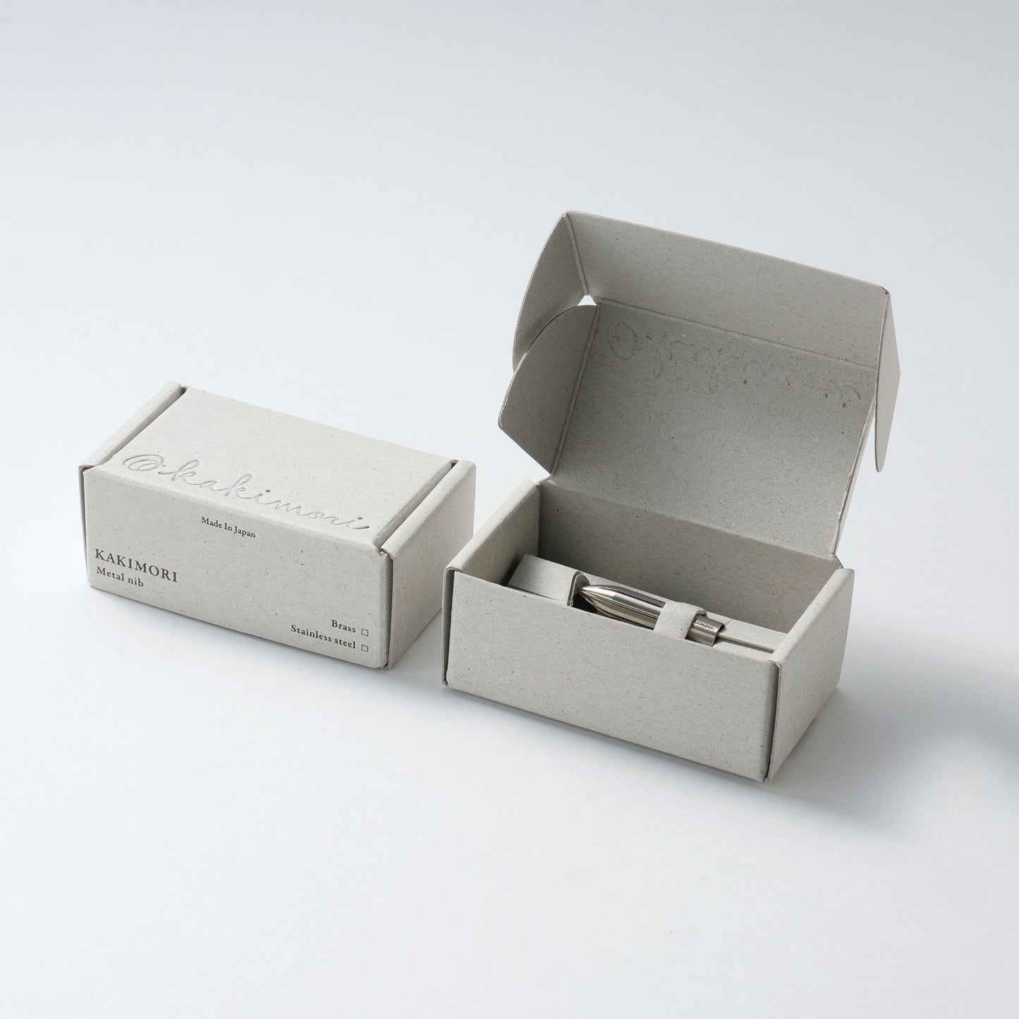 Kakimori Metal Nib - Steel - Dip Pen Nib - Made in Japan In Box