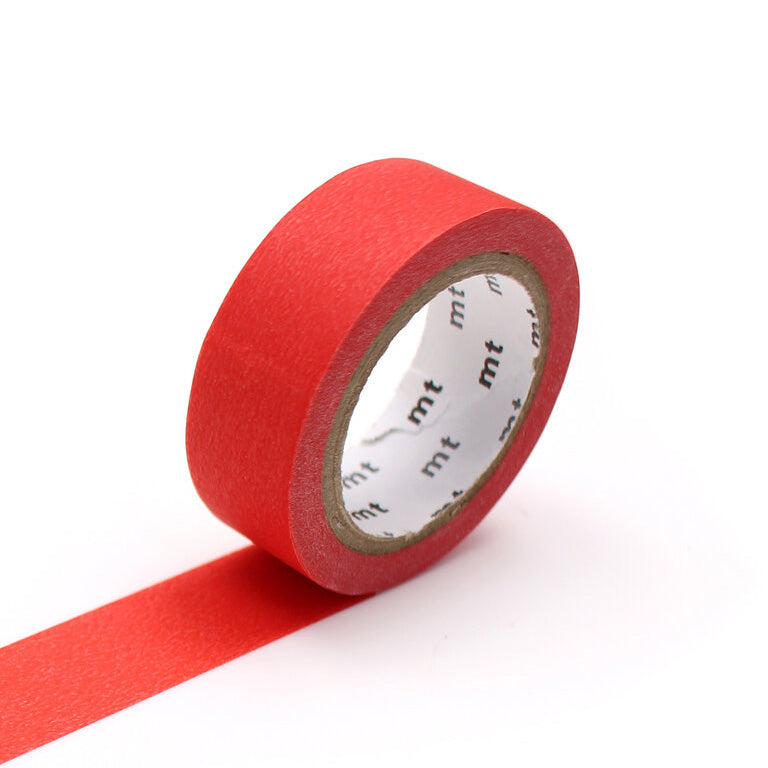WOD Tape Metallic Red Tape 0.75 in. x 72 yd. Washi Crafting Tape