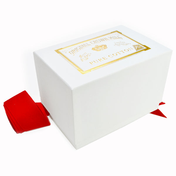 Original Crown Mill Pure Cotton Stationery Box - 4" x 6" - 50 Cards & 50 Envelopes