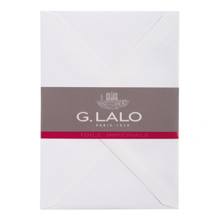 G. Lalo Toile Impériale Envelopes C6 Made in France French Stationery Fountain Pen Friendly