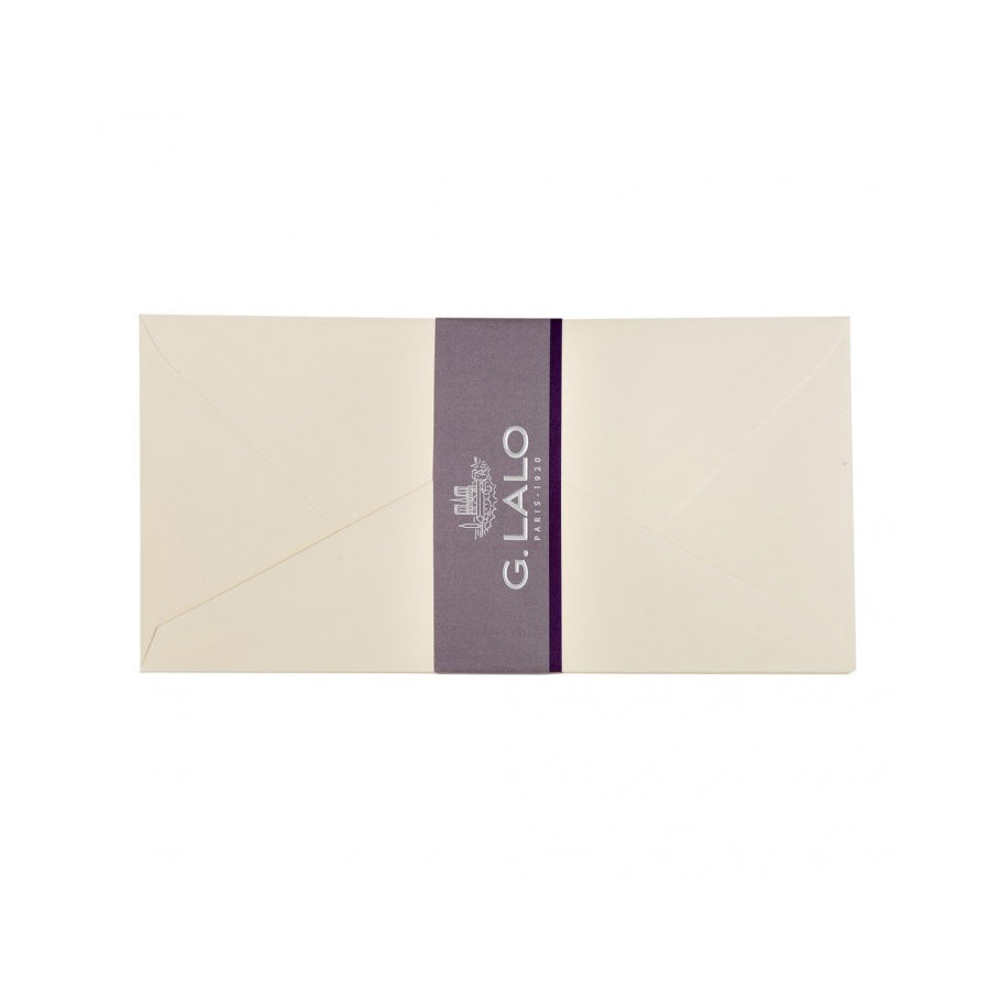 G. Lalo Vélin Pur Coton Envelopes DL Cotton Made in France