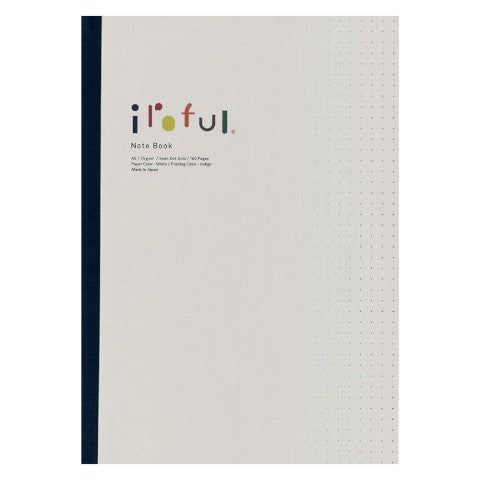 Iroful Soft Cover Notebook A5 5mm Dot Grid A5 160 Pages