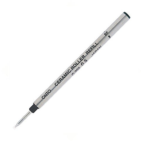 OHTO C-305P Ceramic Rolleball Pen Refill - 0.5mm - Black Made in Japan