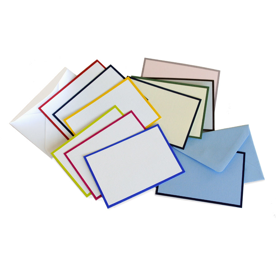 Original Crown Mill Bi-Color Small Note Card Letter Sets