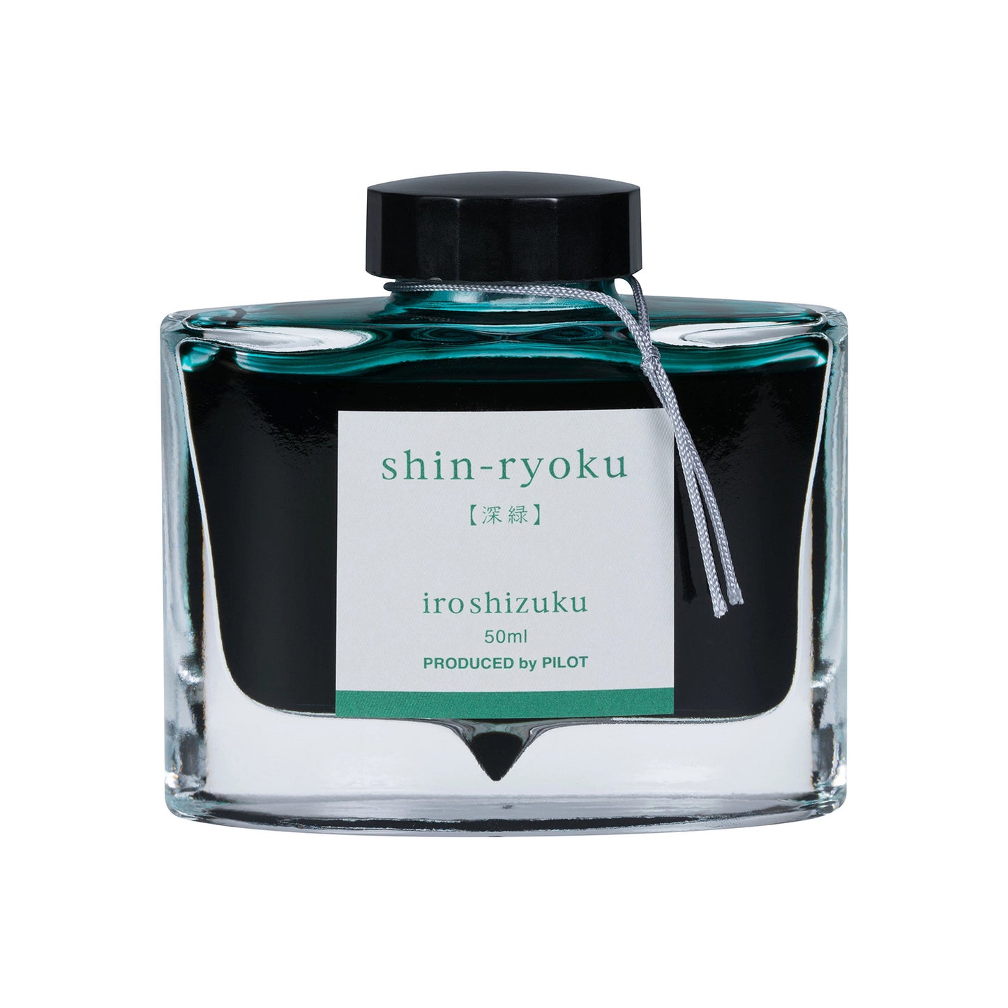 Pilot Iroshizuku Fountain Pen Ink - Shin-ryoku (Forest Green) - 50 ml Bottle