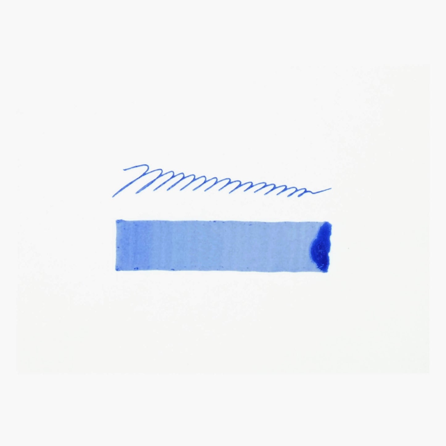 Kakimori Pigment Ink - Colour Specimen 185 - Spring Blue sample