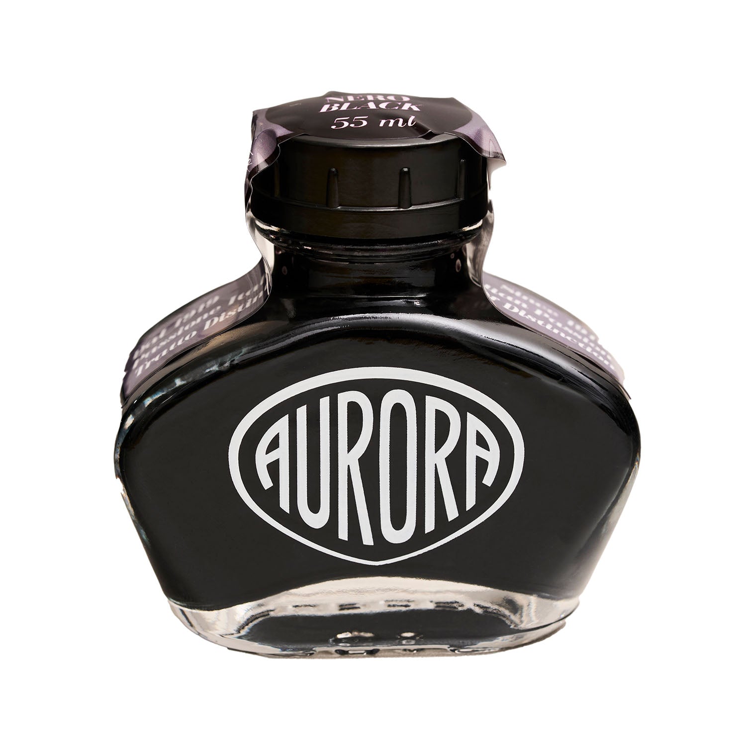 Aurora Fountain Pen Ink - 55 ml Bottle - Black