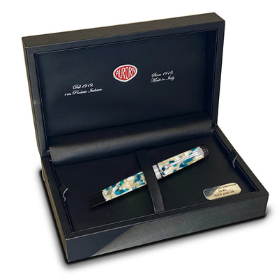 Aurora Optima Fountain Pen - 365 Pearl and Octane Fountain Pen - Limited Edition 2026 box