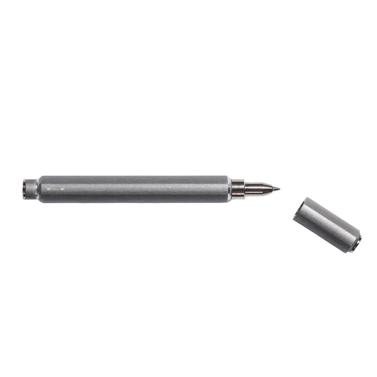 Before Breakfast Onigiri Rollerball Pen Made in The UK Gunmetal Grey Raw
