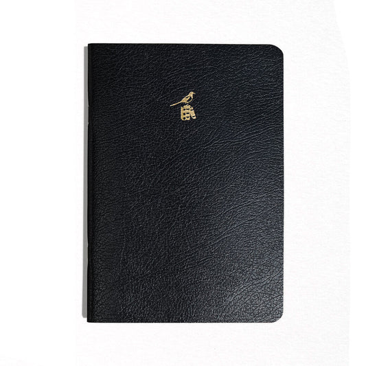 Bieffe Notebook - Large - A5 - Black - Made In Italy