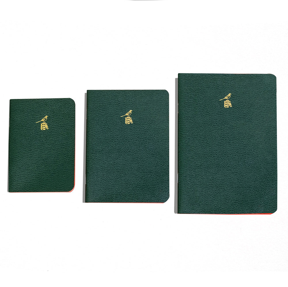 Bieffe Notebook - Large - A5 - Green