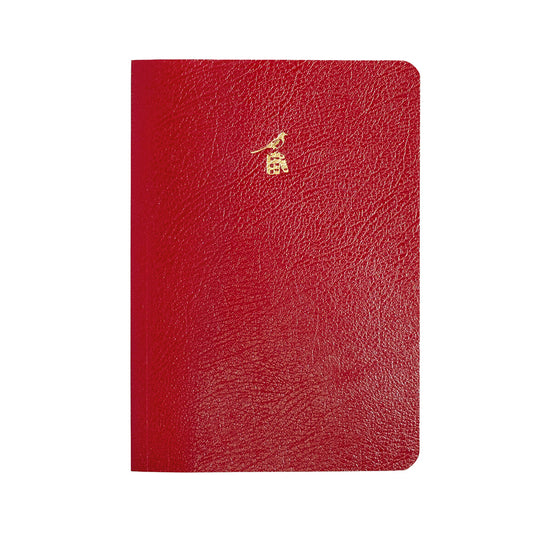 Bieffe Notebook - Large - Thick A5 - Red - Made In Italy