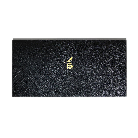 Bieffe Notebook - Vertical Notes - 4.75 x 6.5 in - Black - Made In Italy