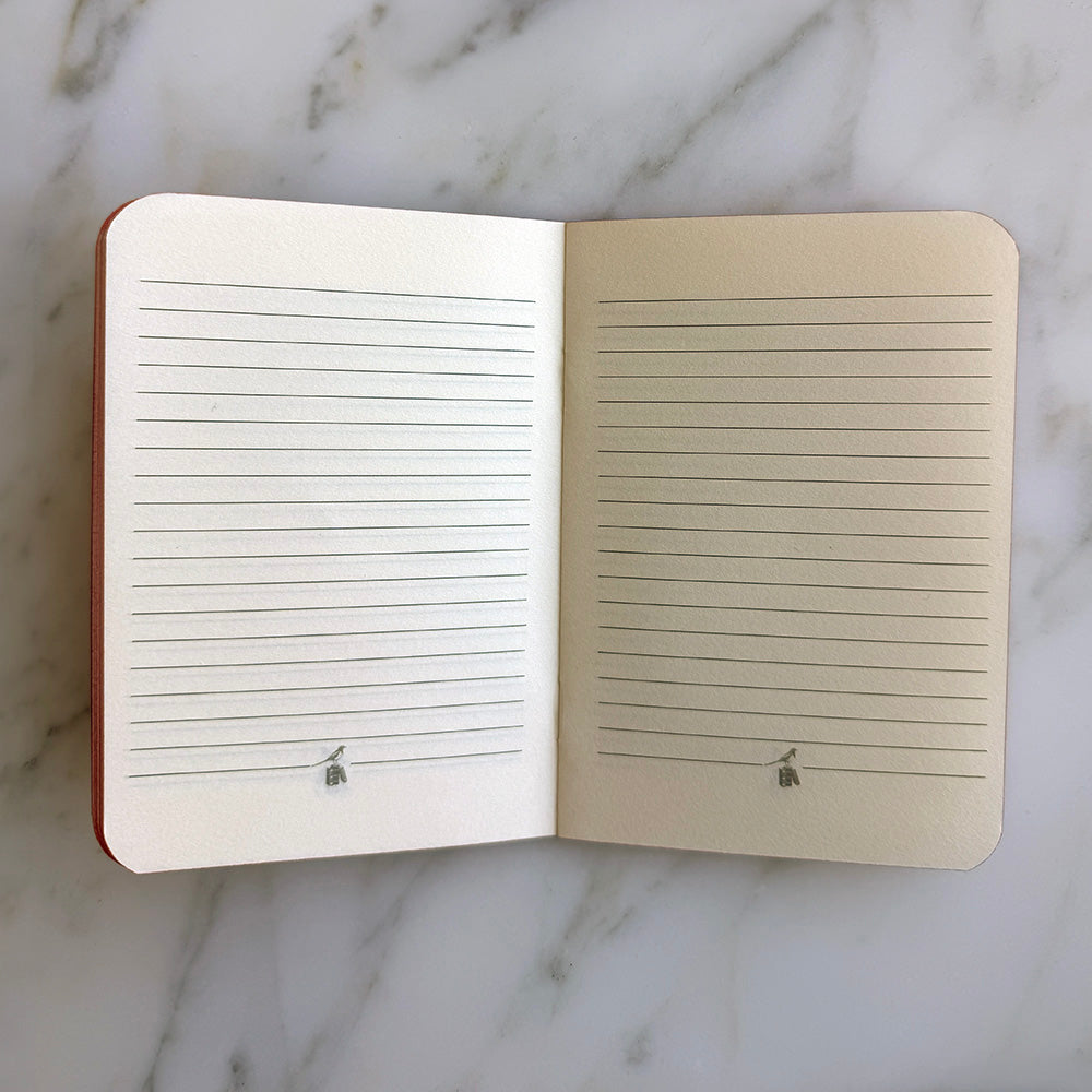 Bieffe Notebook - Small - Red - Ruled