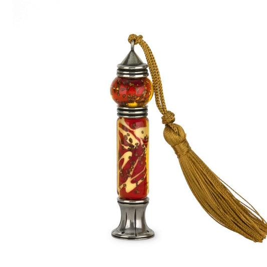 Bortoletti Teodata Murano Glass Wax Seal Handle - Red Made in Italy