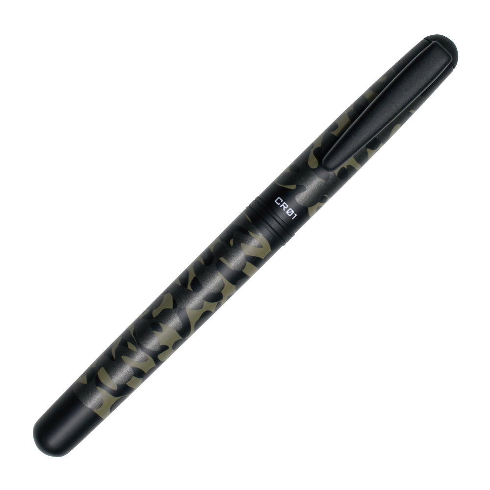 OHTO CR01 Ceramic Rollerball Pen 0.5mm Camouflage Khaki Made in Japan capped
