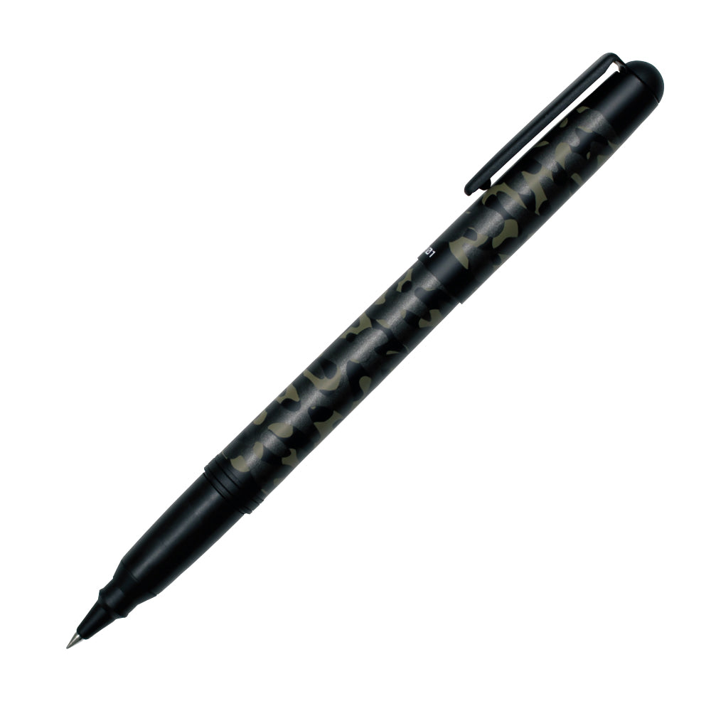 OHTO CR01 Ceramic Rollerball Pen 0.5mm Camouflage Khaki Made in Japan uncapped