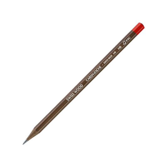 Caran D'Ache Swiss Wood 348 Pencil - Swiss Made