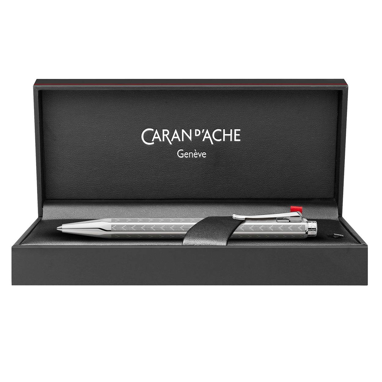 Caran d'Ache Ecridor Ballpoint Pen - Chevron - Swiss Made in box