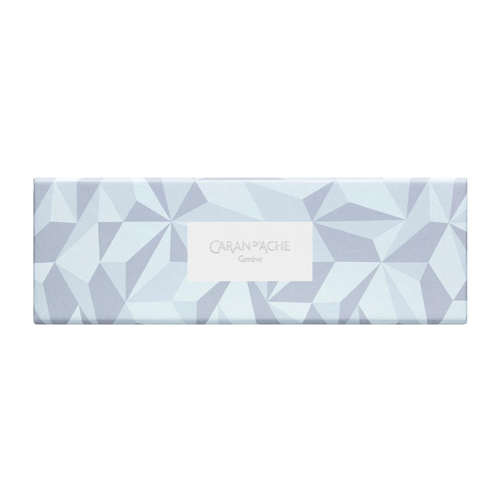 Caran d'Ache 849 Ballpoint Pen - Alpine Frost Blue - Special Edition - Swiss Made inner box