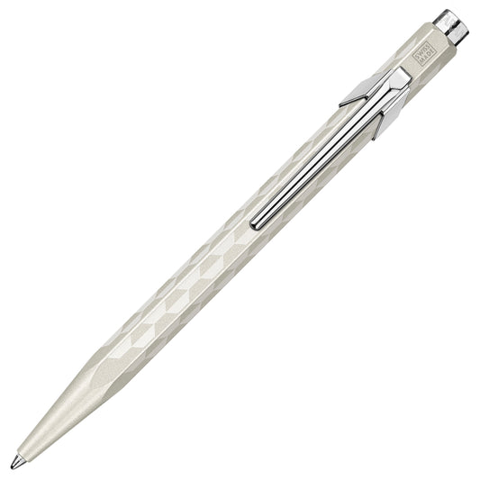 Caran d'Ache 849 Ballpoint Pen - Alpine Frost White - Special Edition - Swiss Made