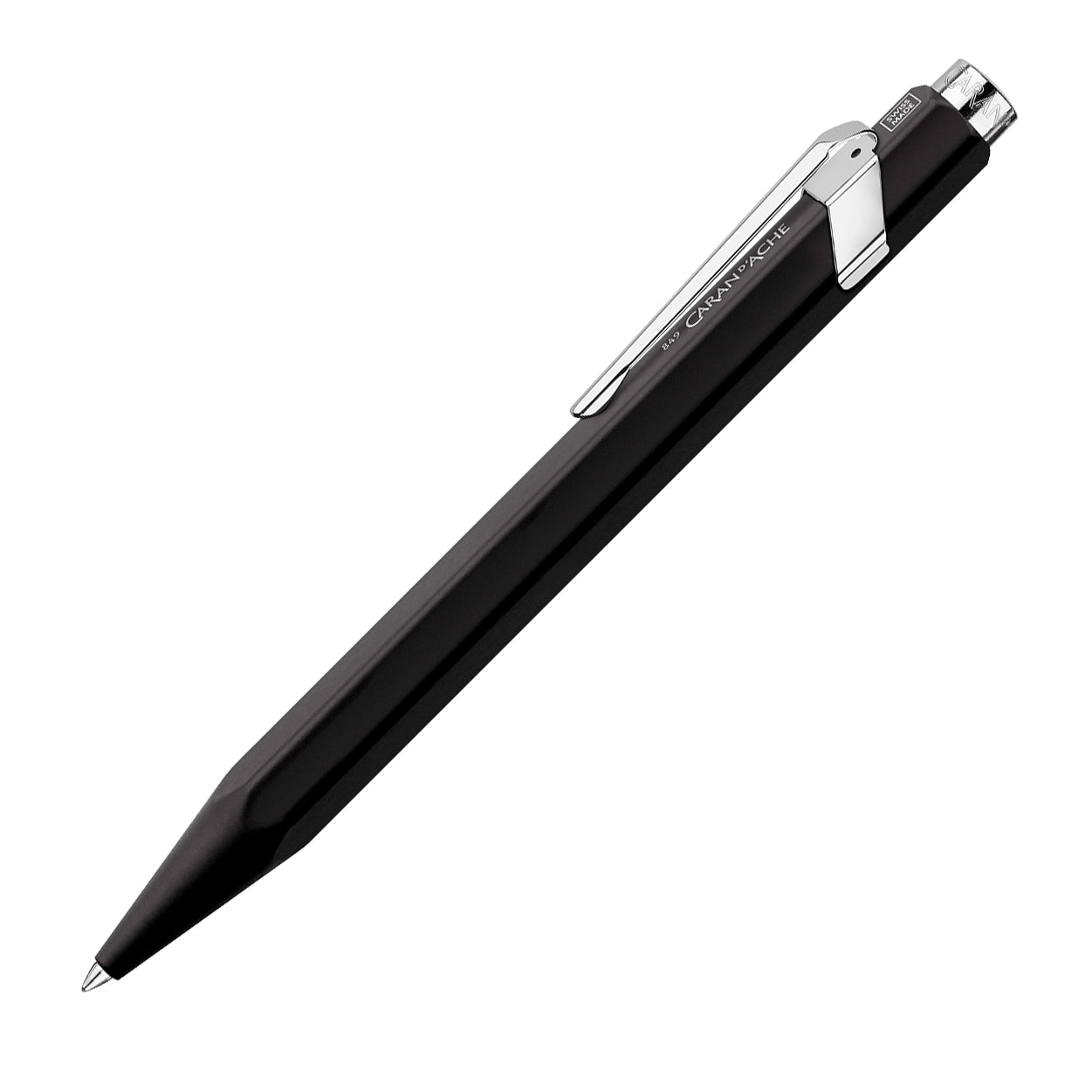 Caran d'Ache 849 Rollerball Pen with Slimpack - Black - Swiss Made