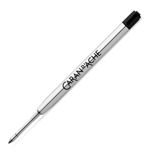 Caran d'Ache 849 Rollerball Pen Refill Cartridge - Black - Medium Point