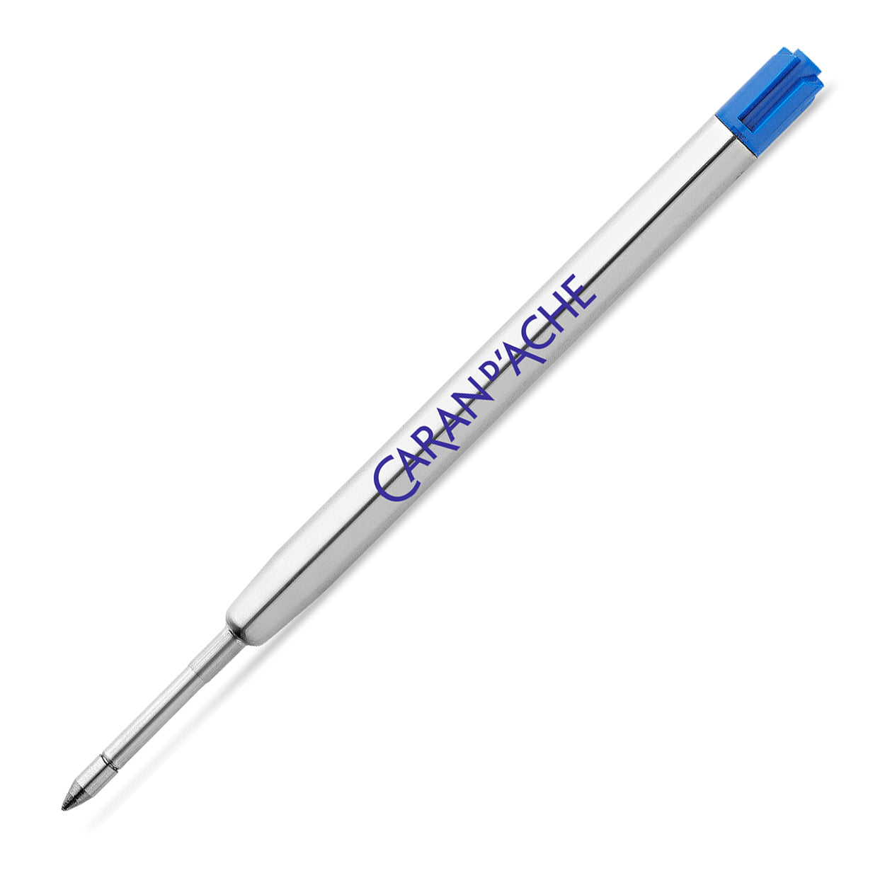 Caran d'Ache 849 Rollerball Pen Refill Cartridge - Blue - Fine Point