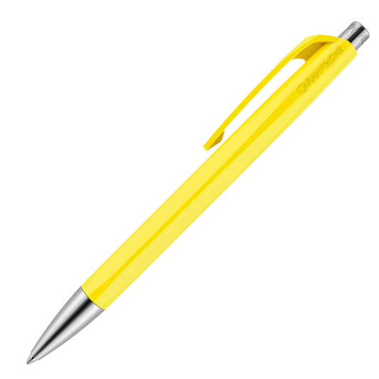 Caran d'Ache 888 Infinite Ballpoint Pen - Lemon Yellow - Swiss Made