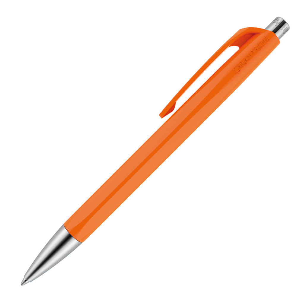 Caran d'Ache 888 Infinite Ballpoint Pen - Orange - Swiss Made