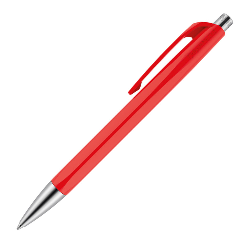 Caran d'Ache 888 Infinite Ballpoint Pen - Scarlet Red - Swiss Made